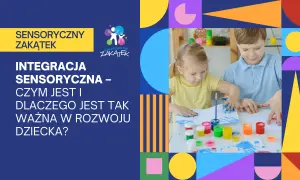 Dzieci malują palcami, rozwijając integrację sensoryczną. Co to znaczy? To klucz do rozwoju dziecka.