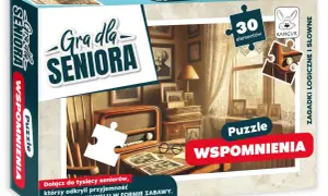 Puzzle "Gra dla Seniora: Wspomnienia" - gry logiczne dla seniorów darmowe, ćwiczące umysł w formie zabawy.
