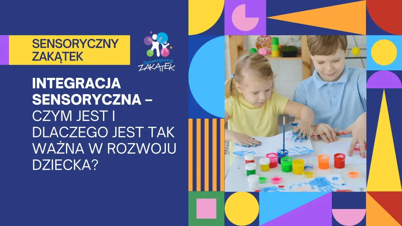 Dzieci malują palcami, rozwijając integrację sensoryczną. Co to znaczy? To klucz do rozwoju dziecka.