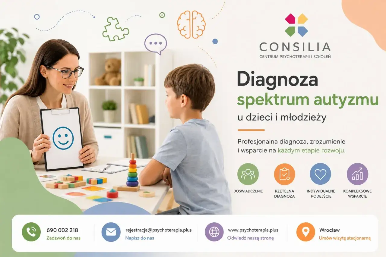 Profesjonalny test na autyzm u nastolatków w Consilia. Diagnoza, zrozumienie i wsparcie dla dzieci i młodzieży.